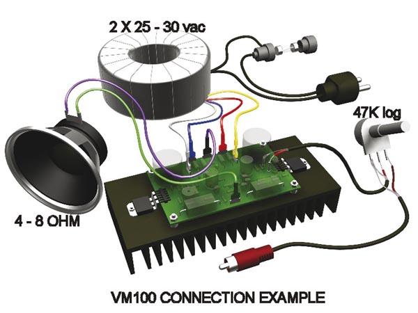 Module amplificateur de puissance 200w