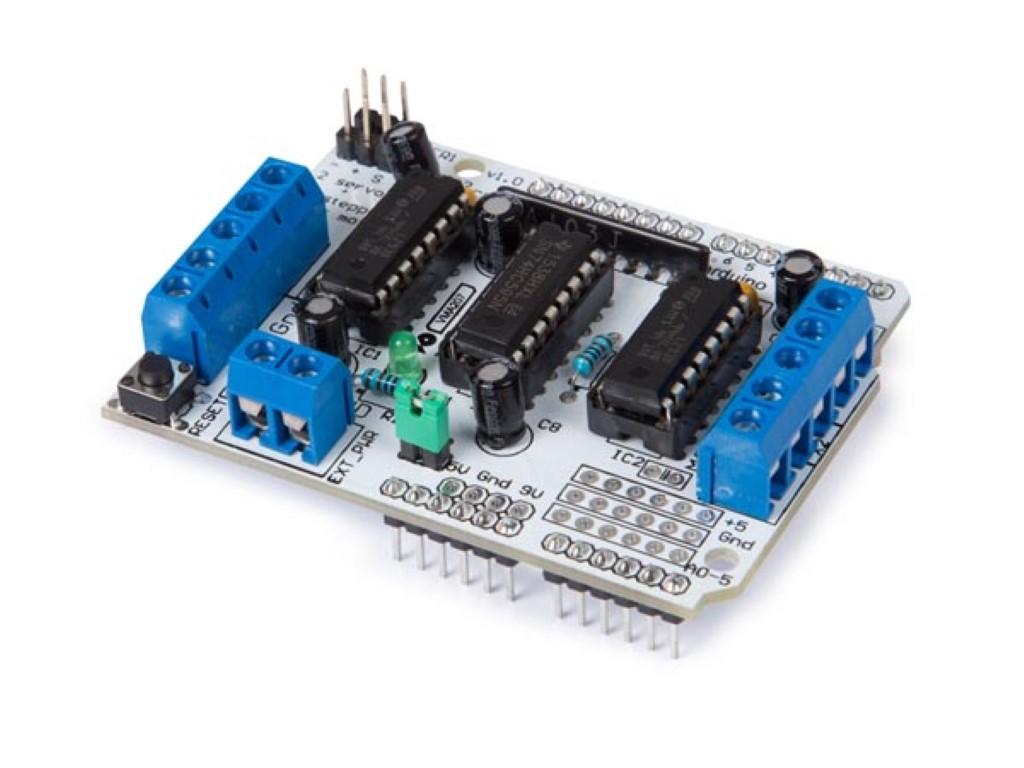 Shield contôleur de moteurs l293d pour arduino®