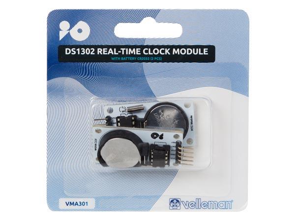 E44-Module ds1302 temps réel / avec pile cr2032 (2 pcs) à 7,90 € (Arduino)