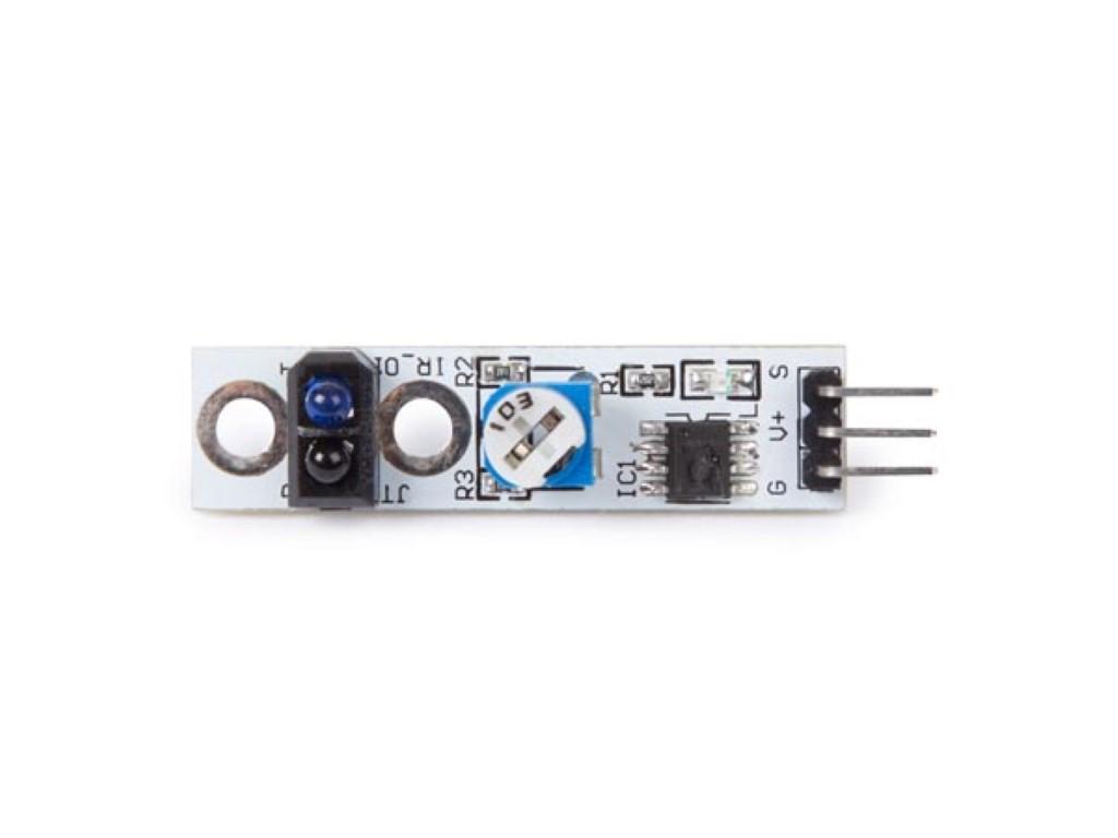 Capteur de suiveur de ligne, tcrt5000, module, 3,3-5 vdc, blanc