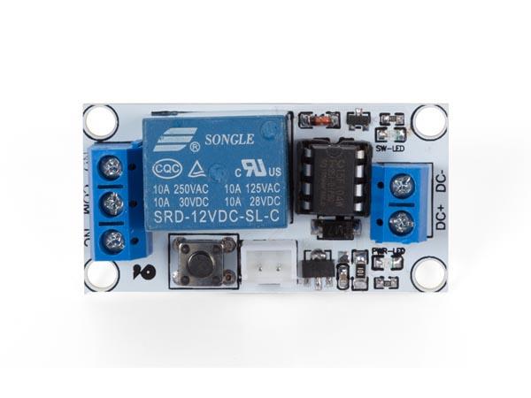Module relais bistable avec interrupteur tactile - 1 canal - 12 v