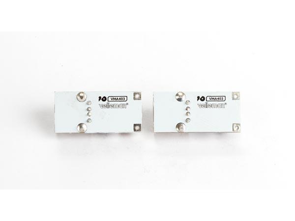 Module boost dc-dc / (2.5 v-5 v) 600 ma vers usb 5 v (2 pcs)