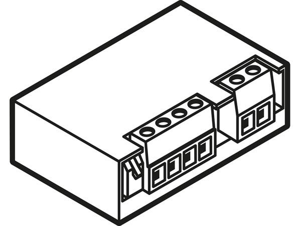 Module relais velbus à 1 canal - montage universel