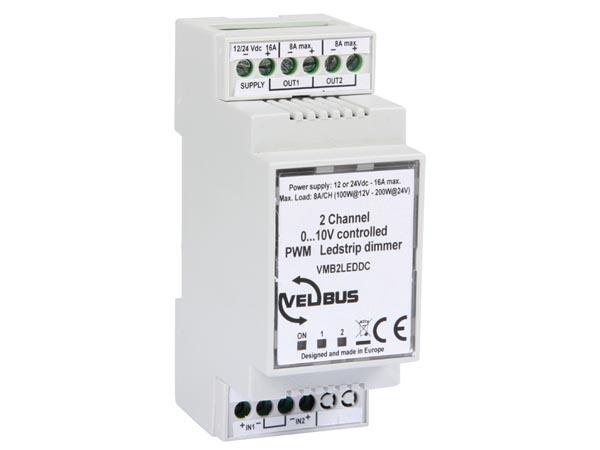 Variateur mli 0-10 v à 2 canaux pour rubans à led