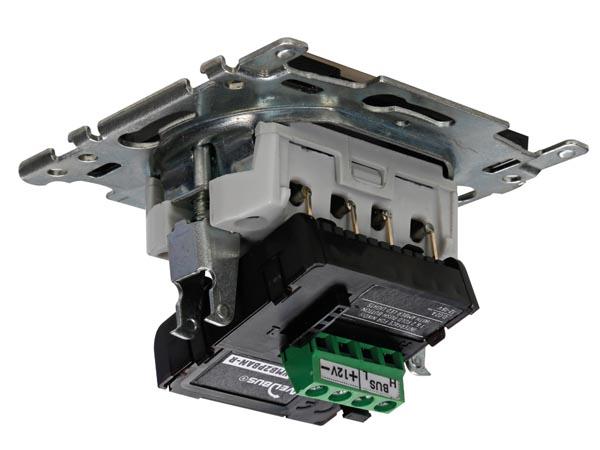 Interface pour boutons-poussoirs niko® simples ou doubles avec led de notification d'état bleues