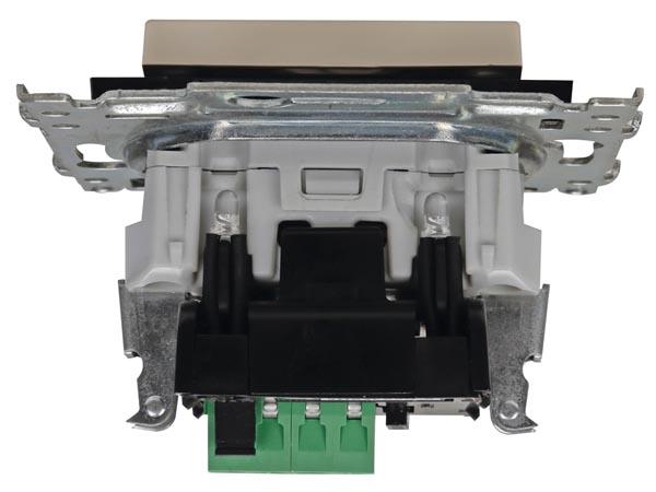 Interface pour boutons-poussoirs niko® simples ou doubles avec led de notification d'état bleues