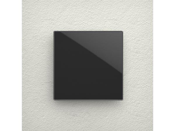 Module de commande edge lit avec 1 touche tactile, noir mat