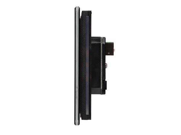Module de commande edge lit avec 4 touches tactiles, noir mat
