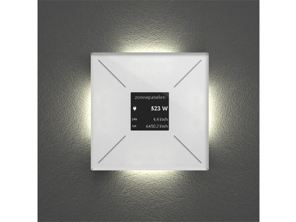Module de commande edge lit à écran oled et avec contrôleur de température, pur blanc mat