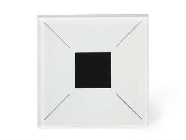 Module de commande edge lit à écran oled et avec contrôleur de température, pur blanc mat