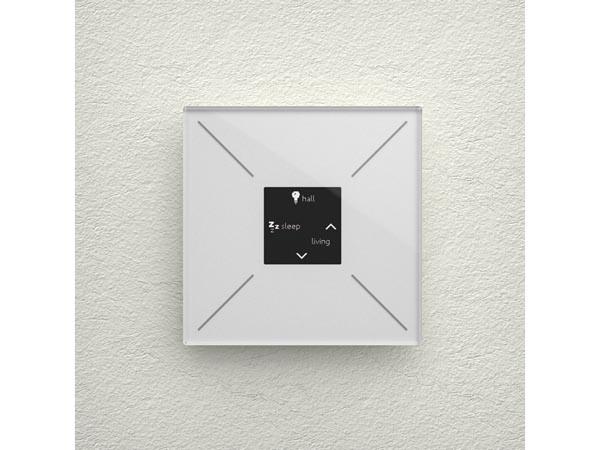 Module de commande edge lit à écran oled et avec contrôleur de température, pur blanc mat
