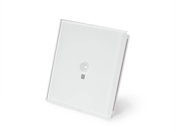 Module de commande edge lit avec détecteur de mouvement et de crépuscule, pur blanc mat