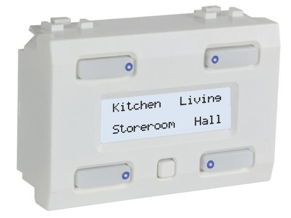 Module de commande avec afficheur lcd configurable 32 fonctions, blanc