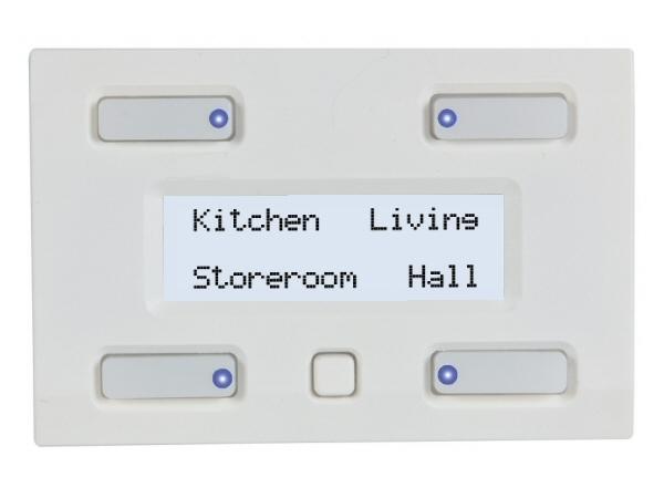 Module de commande avec afficheur lcd configurable 32 fonctions, blanc