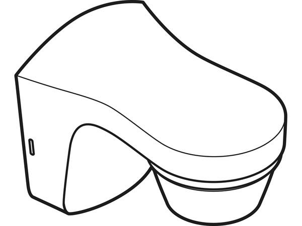 Détecteur de mouvement et de crépuscule avec capteur de température pour l'extérieur, blanc