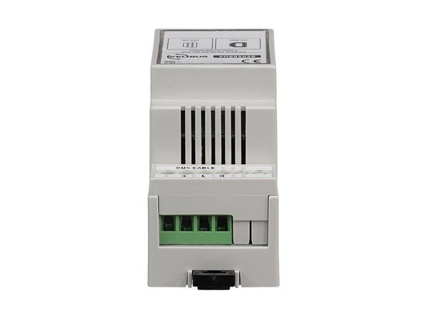 Module de configuration avec interface usb et rs-232 pour rail din