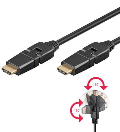 Rallonge Hdmi 5m 1.4 Highspeed Mâle Femelle