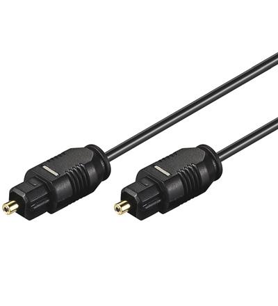 E44-Cordon audio-video optique toslink male / toslink male l=10m d=2.2mm à  7,90 €