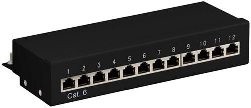 Panneau de brassage cat6e 12 ports