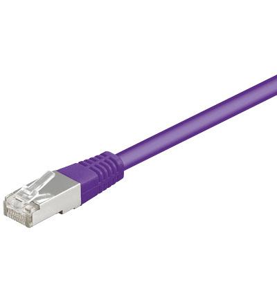 Cat 5-050 sftp violett 0.50m