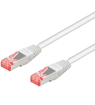 Cat 6a-1000 sstp pimf weiss 10m