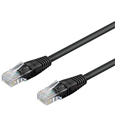 Cat 5-150 utp black 1.5m