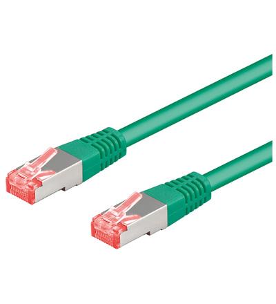 Cat 6-150 sstp pimf green 1.5m