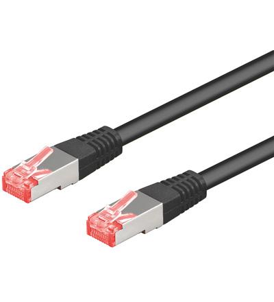 Cat 6-150 sstp pimf black 1.5m