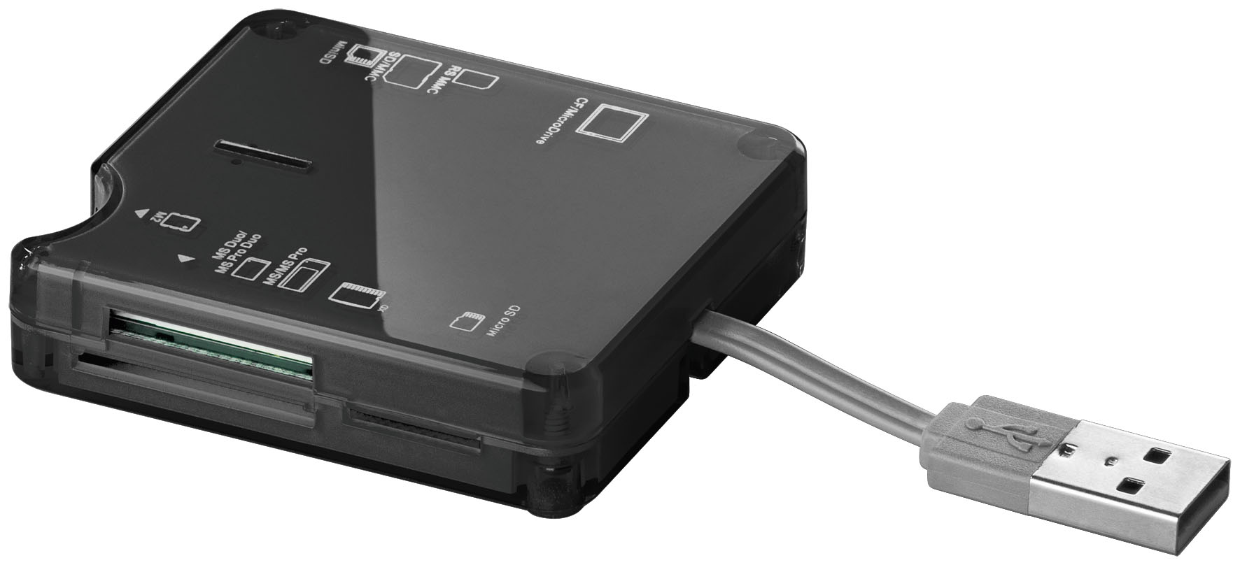 Cardreader ext. all in 1 usb 2.0 black