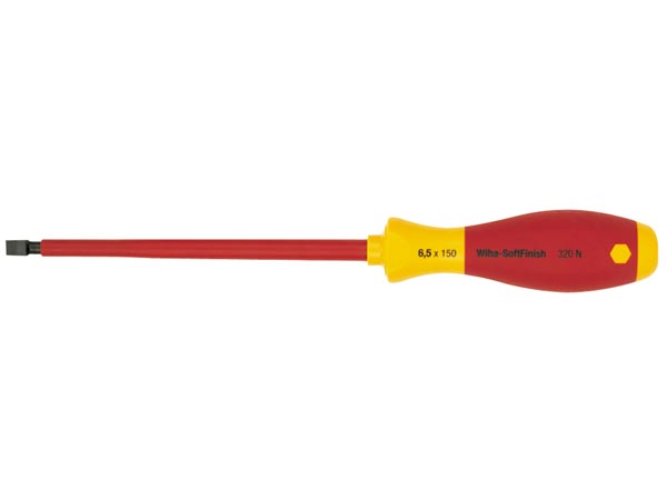 Tournevis plat softfinish vde/gs 2 x 60mm - wiha