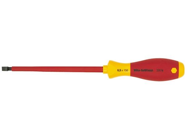 Tournevis plat softfinish vde/gs 4.5 x 125mm - wiha