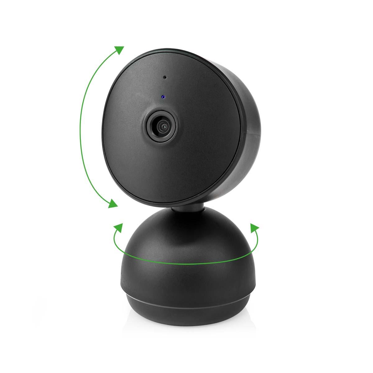 Caméra intérieure smartlife wi-fi / full hd 1080p / microsd (non inclus) / capteur de mouvement / vision nocturne