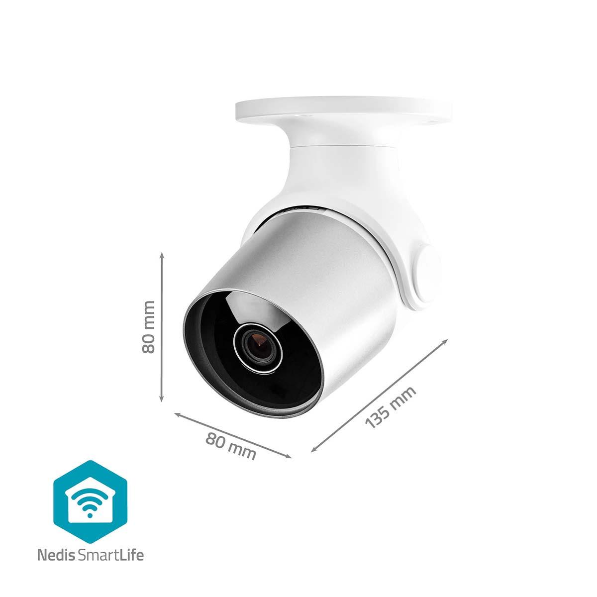 Caméra extérieure wi-fi ip65 full hd 1080p avec capteur de mouvement