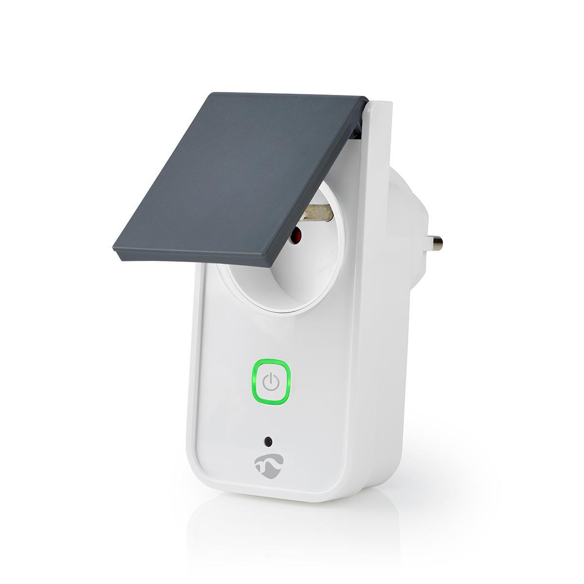 Prise smartlife wi-fi  ip44  wattmètre  3680 w  france android? / ios