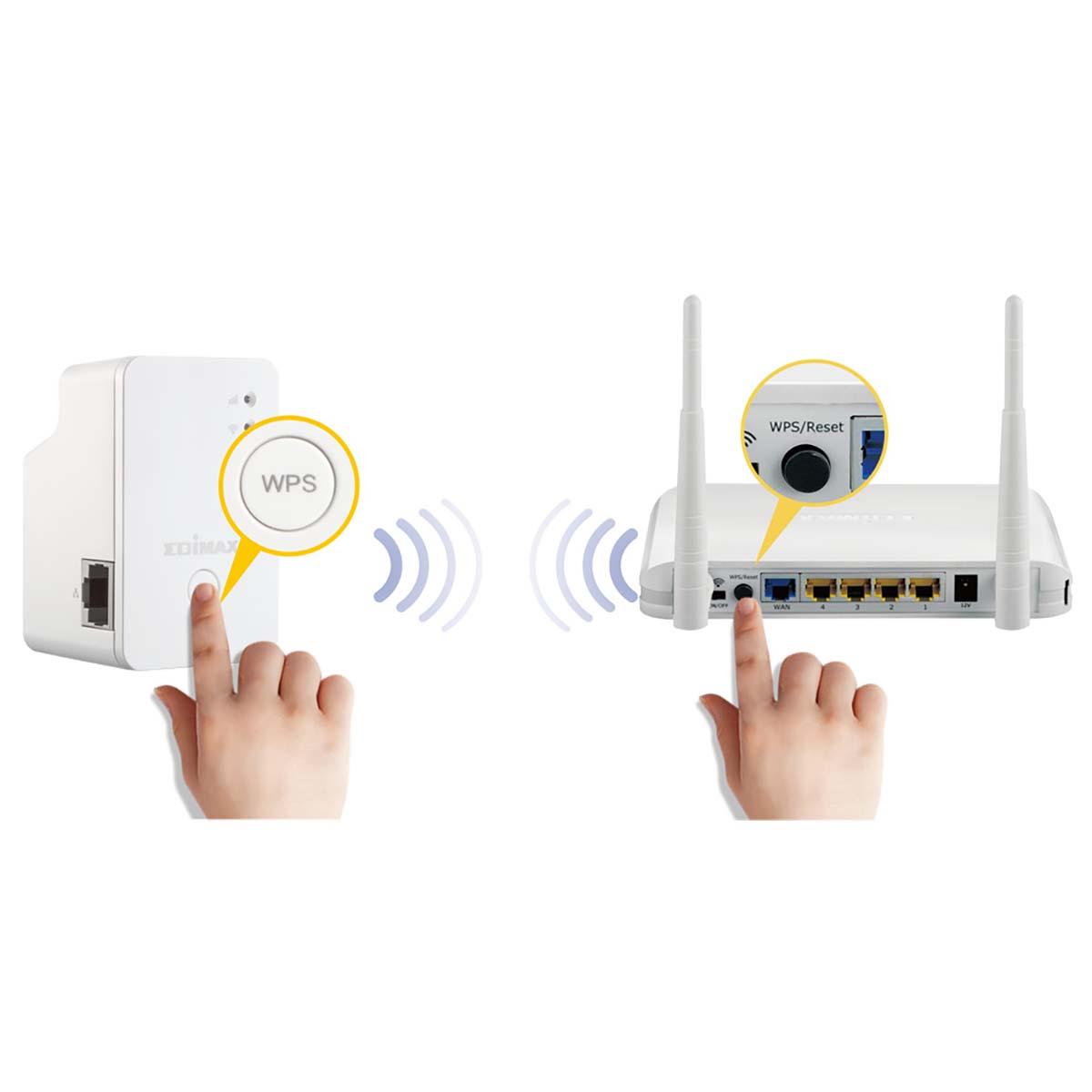 Micro Répéteur WiFi et Point d'Accès 300 Mbps pour prise 230V