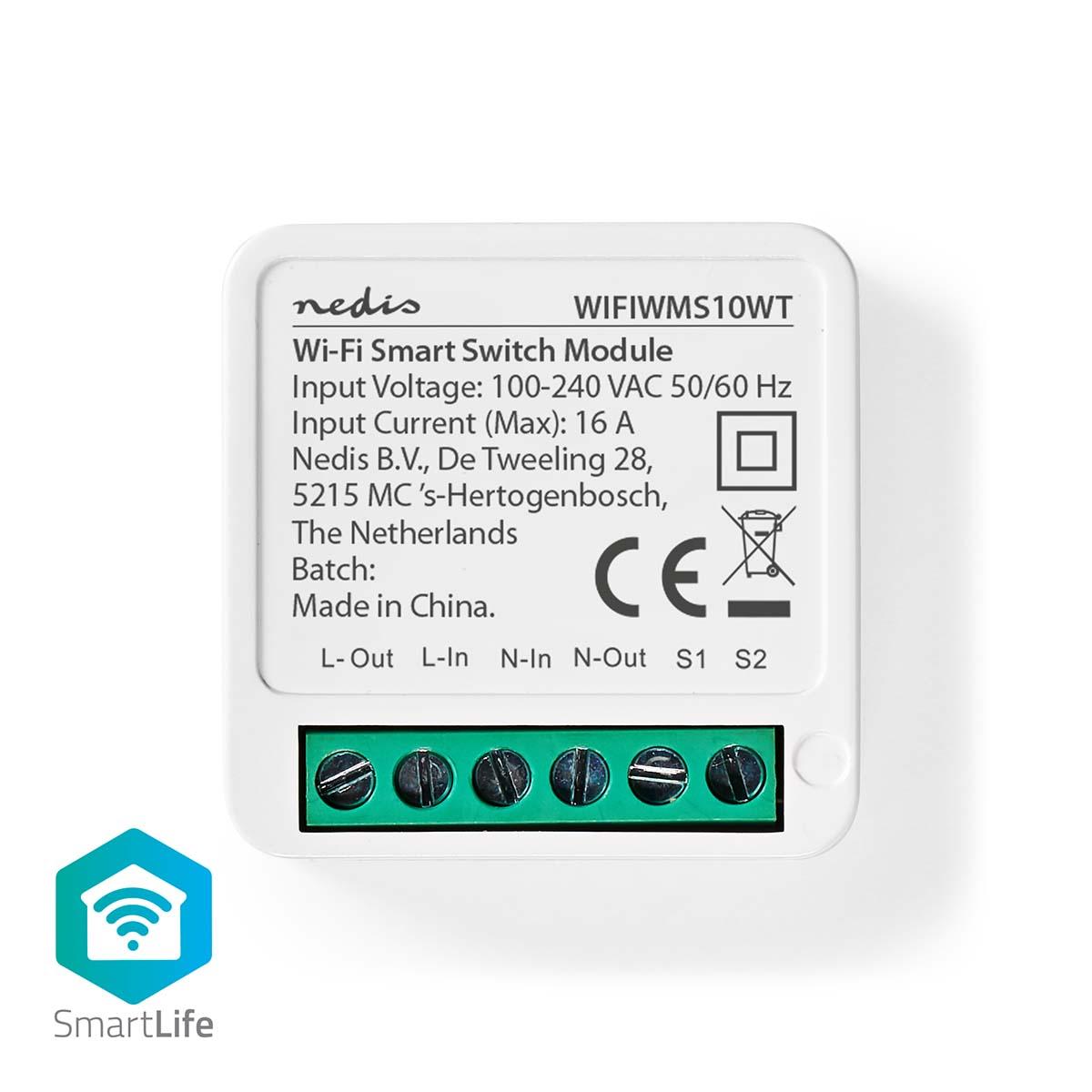 Module intégré smartlife  interrupteur  wi-fi 3680 w