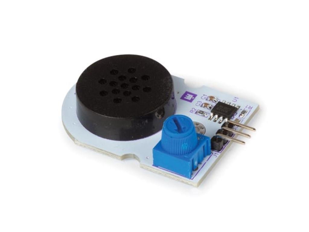 Module whadda / haut-parleur numérique, avec volume réglable et amplification puissante