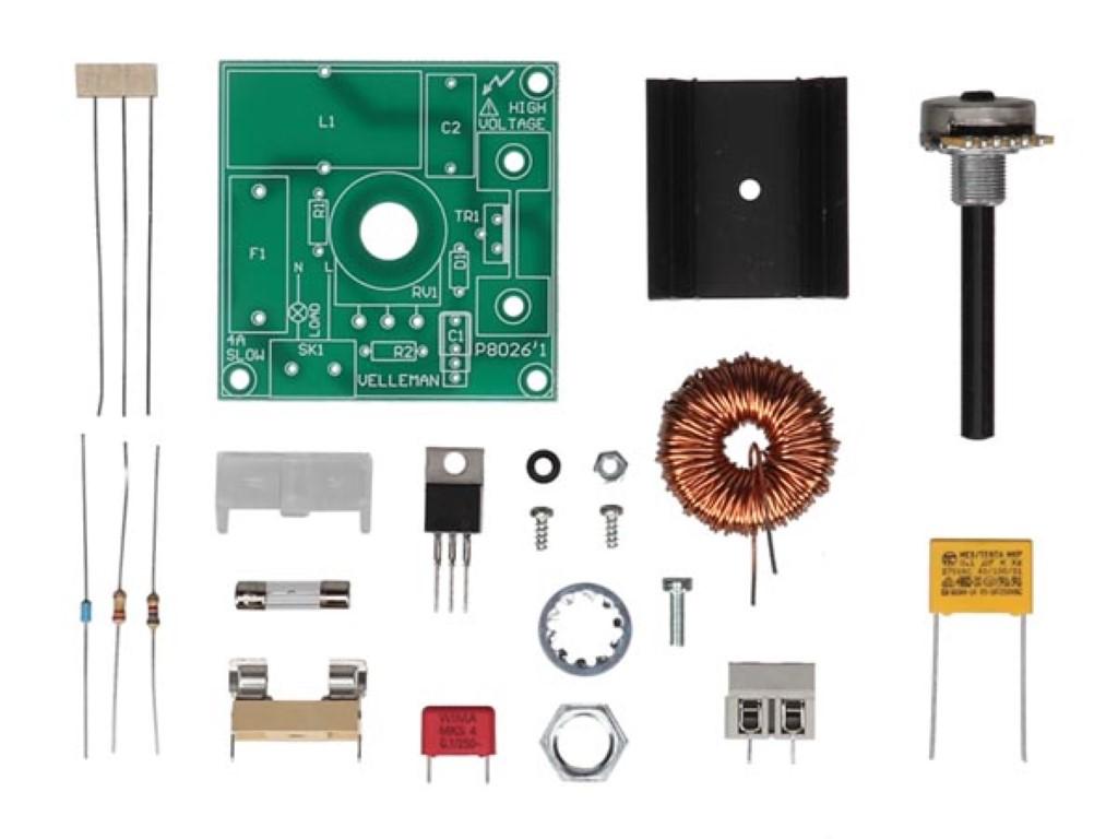 Module whadda / variateur 230vac via potentiomètre en kit 3.5a max (750w)