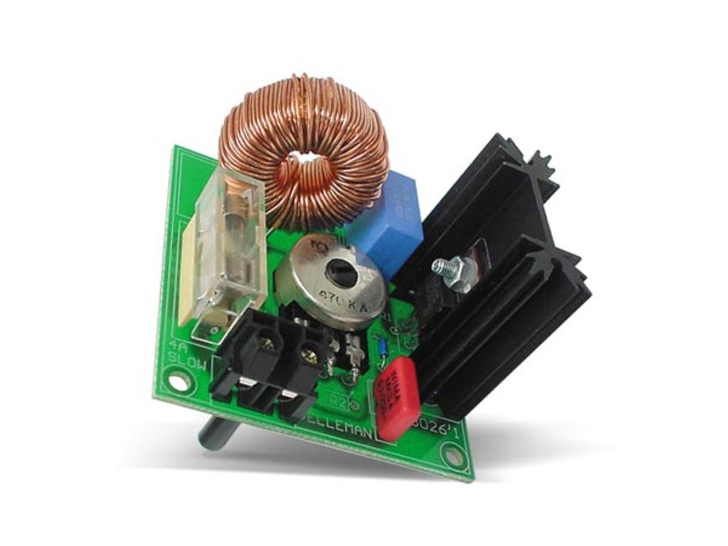 Module whadda / variateur 230vac via potentiomètre en kit 3.5a max (750w)