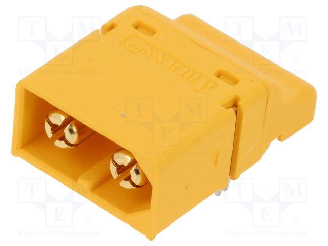 E44-Embase xt-60 male 30a 500v max à 1,60 € (Connecteurs)