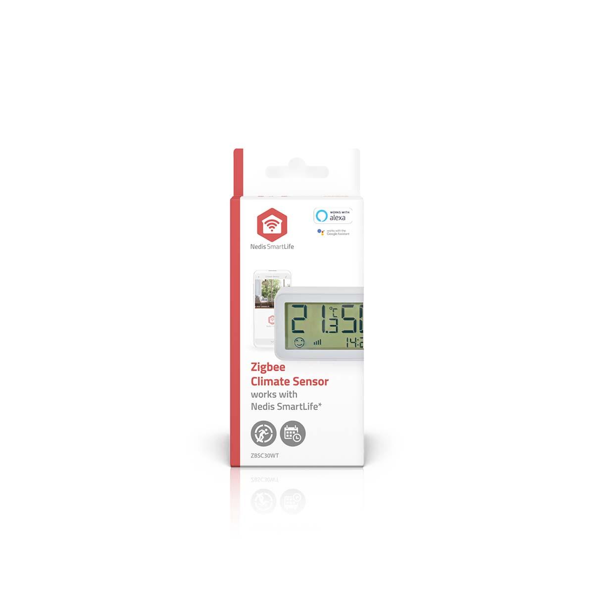 Capteur climatique smartlife temperature et humidite avec affichage