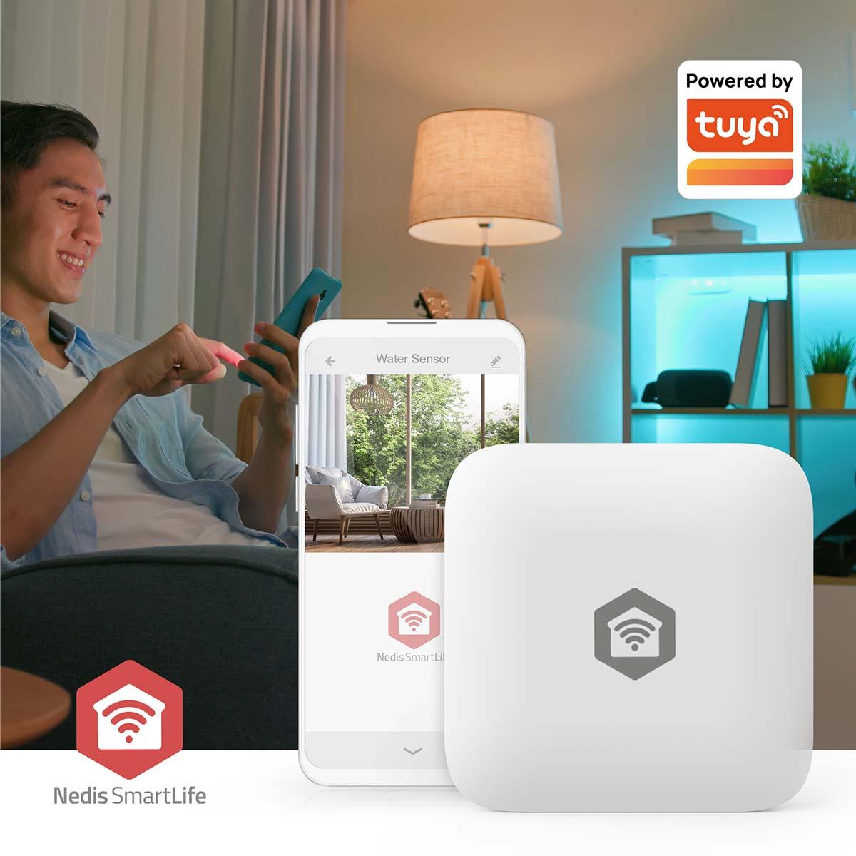 Détecteur de fuites d'eau compact et intelligent zigbee