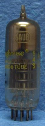 Tube electronique 6au8 triode / pentode 9 pins ( noval )