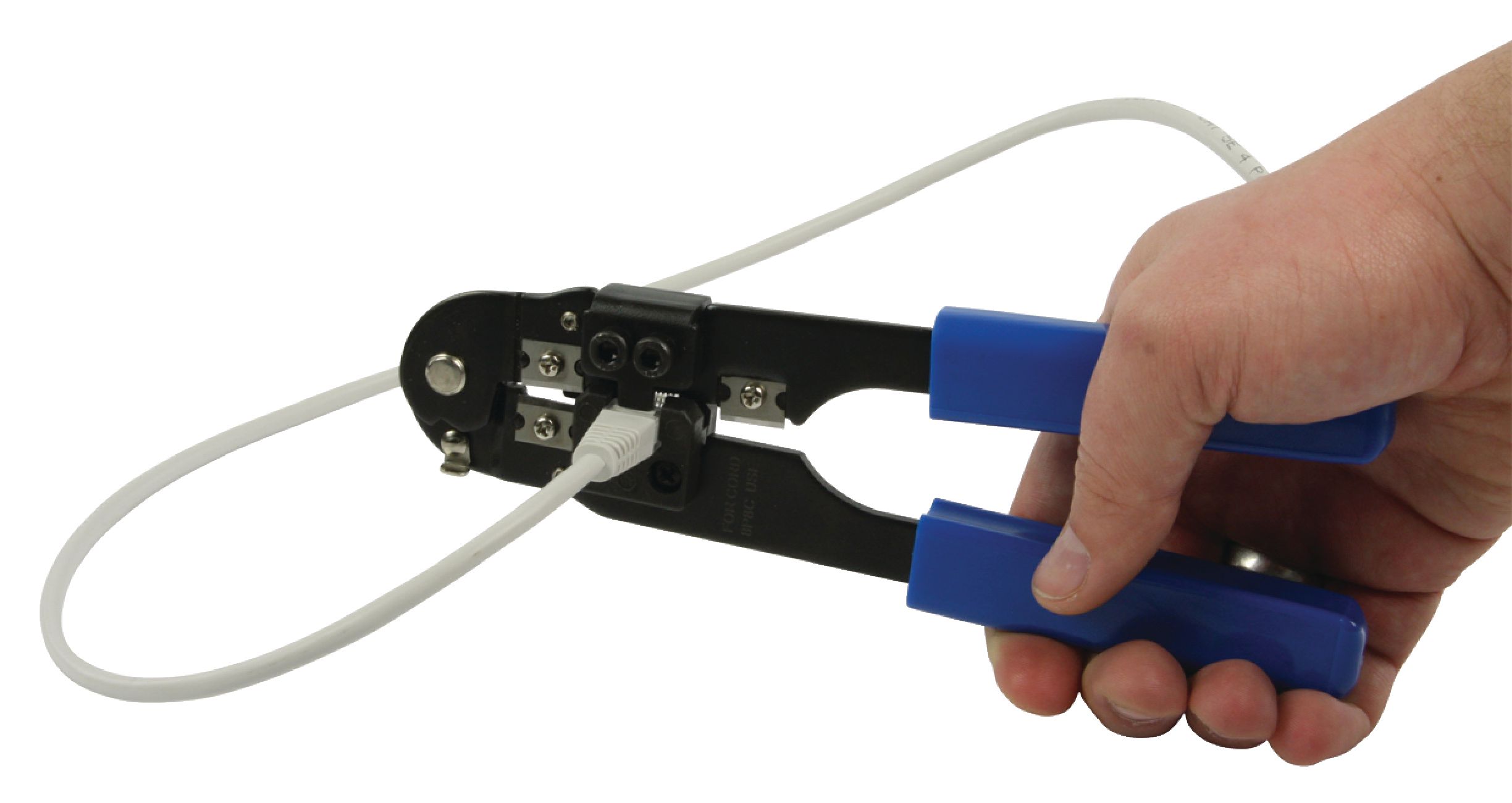 E44-Pince à sertir pour les connecteurs rj45 avec coupe-câble à 6,90 €  (Connecteurs RJ)