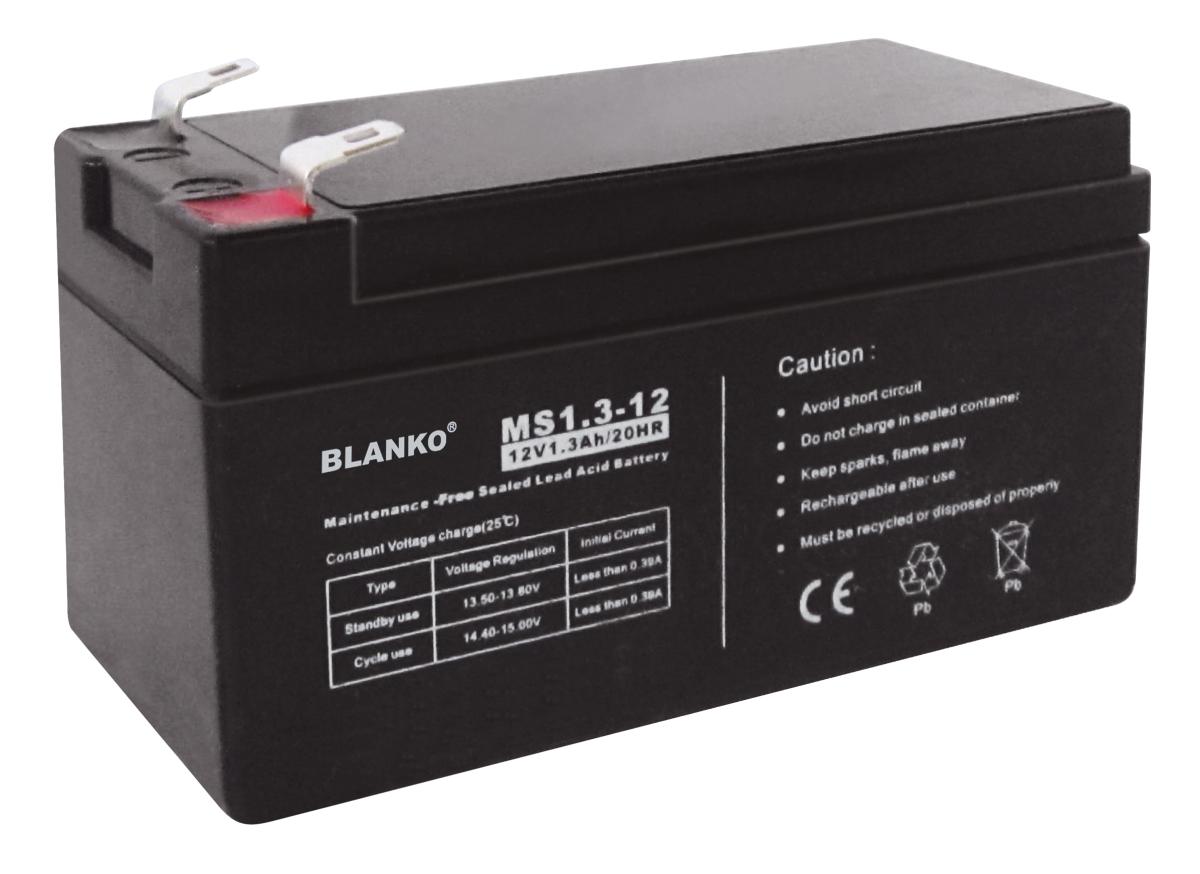Batterie étanche au plomb standard 12v 1.2a 97 x 43 x 52mm