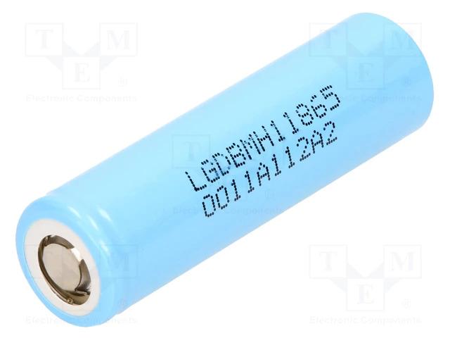 Batterie lithium-ion 18650 3.6v 3200mah Ø18.4x65.1mm