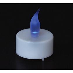 Bougie à led lumière bleue - imitation bougie (flamme vacillante)