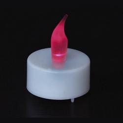 Bougie à led lumière rouge - imitation bougie (flamme vacillante)