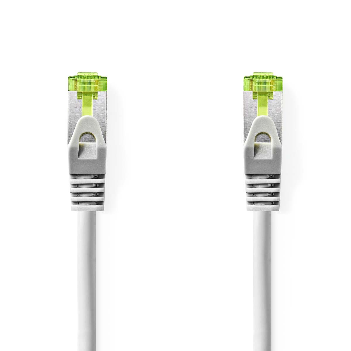 Cable ethernet rj45(8p8c) cat7 (10000 mbit/s) gris 0.5m