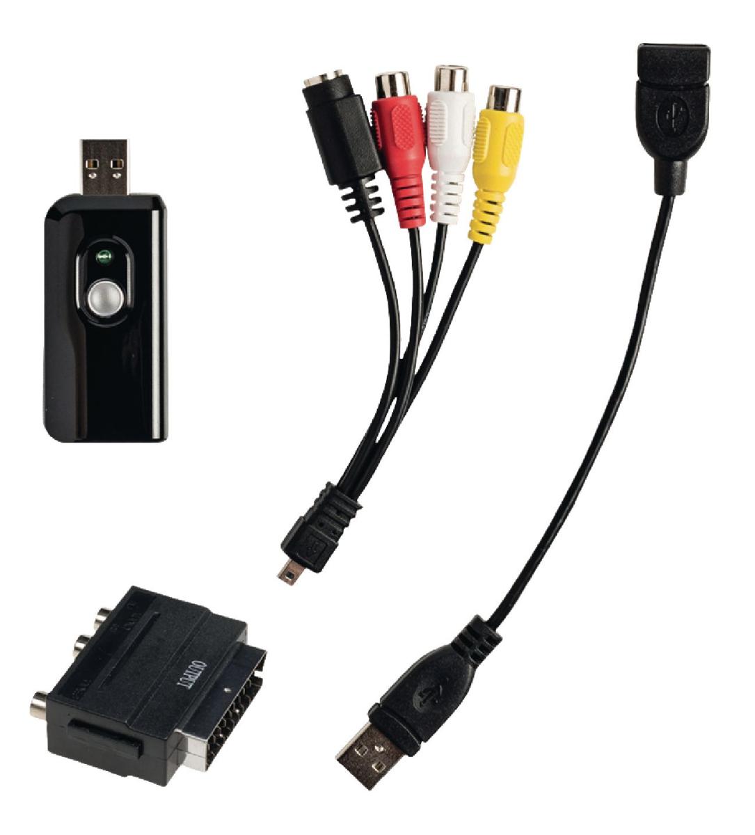 Numériseur vidéo / câble a/v / péritel / logiciel inclus / usb 2.0